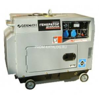 Дизельный малошумный генератор GENCTAB GSDG-6000SATS 2471050 